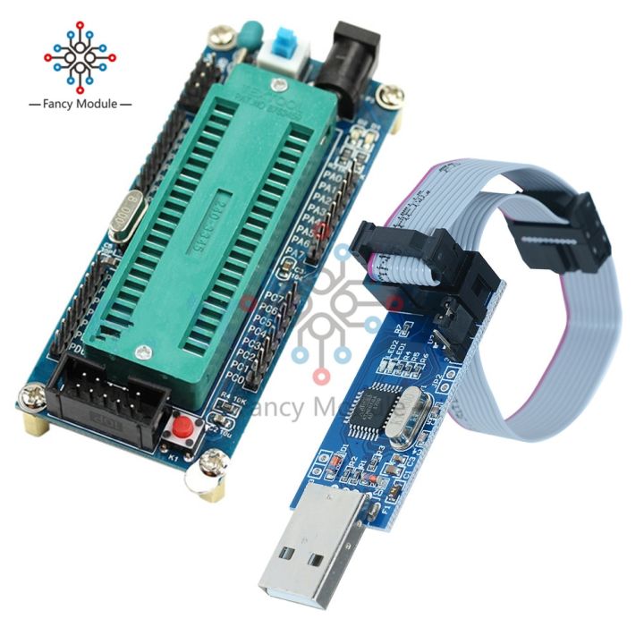 【KAMDSS015】ATMEGA16 System USB USBasp Programmer For ATMEL | Daraz.lk