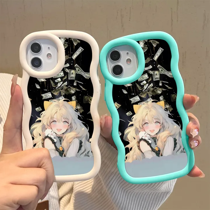 AMORVOR%20for%20Samsung%20A05S%20A05%20A04S%20A03S%20A03%20A04E%20A04%20A02S%20M02S%20Back%20Cover%20Cute%20Rich%20Girl%20Pattern%20Luxury%20Phone%20Case%20Macaron%20Wave%20Soft%20Silicone%20Mobile%20Cover%20-%20Image%203