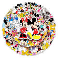 20/40pcs Mickey Mouse Stickers Disney Cartoon Stickers for Laptop Scrapbook Journal Kids Girls Boys Stickers. 