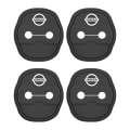 2/4pcs Silicone Car Door Lock Buckle Protector Cover For Nissan Nismo Juke Note Versa Almera X-Trail Xterra Qashqai Accessories. 
