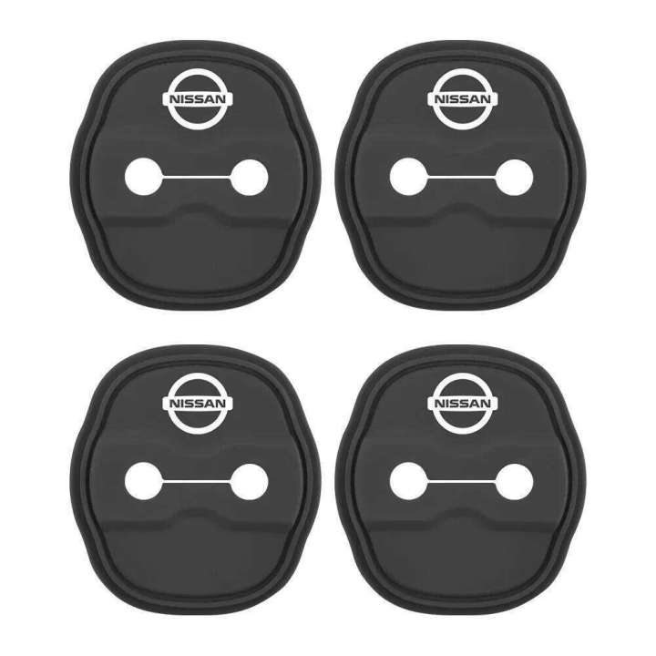 2/4pcs%20Silicone%20Car%20Door%20Lock%20Buckle%20Protector%20Cover%20For%20Nissan%20Nismo%20Juke%20Note%20Versa%20Almera%20X-Trail%20Xterra%20Qashqai%20Accessories%20-%20Image%207