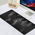 Desk Keyboard Edge Anti-Slip Map Mousepad Large Gamer Pad World Speed Mouse For Pc Gaming Locking Xxl Rubber Map Pad Mouse Mat(3). 