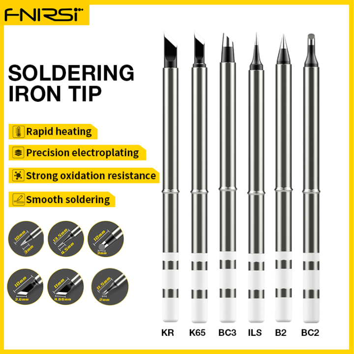 HS-01 Soldering Tip Kit HS01-BC2 B2 ILS KR K65 BC3 Lead-free Soldering ...