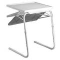 Table Mate II Folding TV Tray Table and Cup Holder office Table Home Table Student Study table with 6 Height and 3 Angle Adjustments the Original TV Tray. 