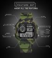 Men Sport Watches Waterproof Retro Digital Watch For Men LED Electronic Clock Design Nylon Military Man Wrist Watch. 