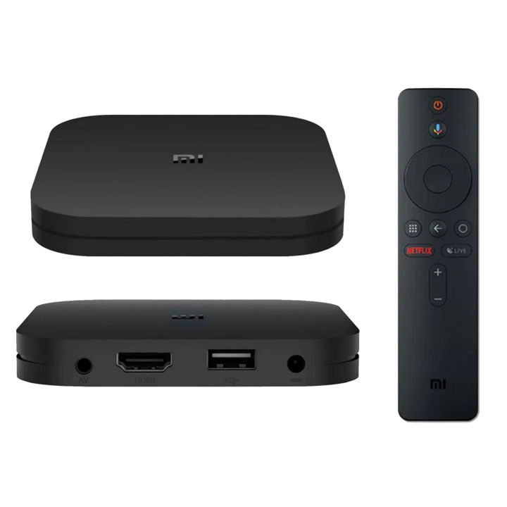 Xiaomi Mi TV Box S / 4K Xiaomi 4K Ultra HDR TV Streaming Media Player Google Assistance FREE HDMI cable