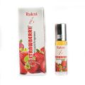 Rukni Strawberry Fragrance Perfume - 6ml Long Lasting Attar Perfume Oil - French Fragnce oil Lasting Perfue Oil - Strawberry Atter Fragne Concentrated Strawberry Fragrance. 