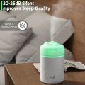 with Colorful Night Light Noiseless Cool Mist USB Powered 300ml Volcano Portable Air Mini Humidifier for Office Car Bedroom. 