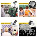 1000X Magnification USB Digital Microscope with OTG Function Endoscope 8-LED Light Magnifying Glass Magnifier with Stand. 