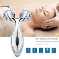 Professional 3D Manual Roller Face Body Massager with 2 Wheels Facial Slimming Tightening Skin Handheld 3D Roller Equipment New. 