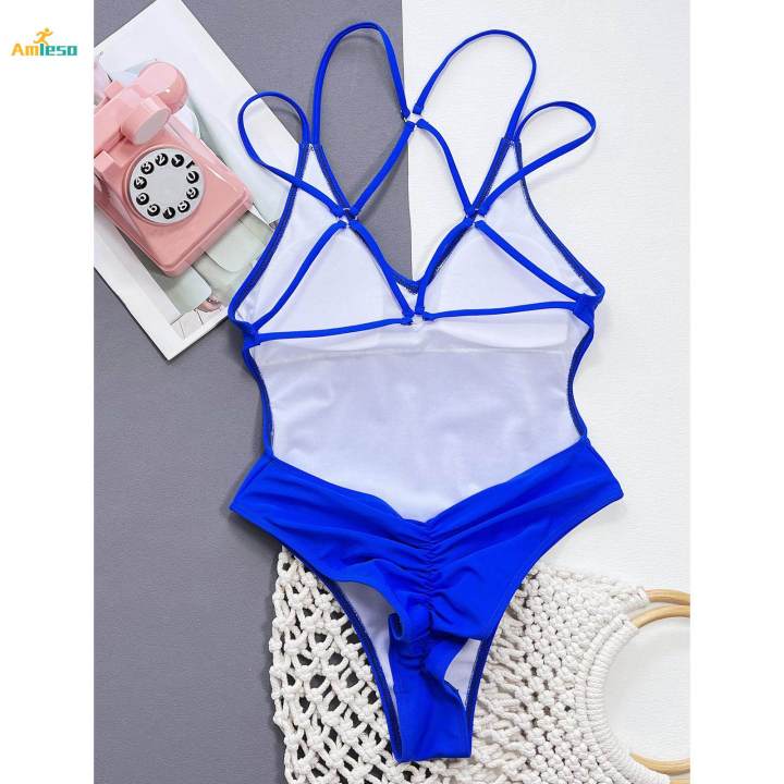 Monokinis%20Bathing%20Suit%20Halter%20Summer%20Vacation%20Beach%20Women%20Swimsuits%20L%20-%20Image%206