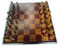 Wooden Chess Board. 