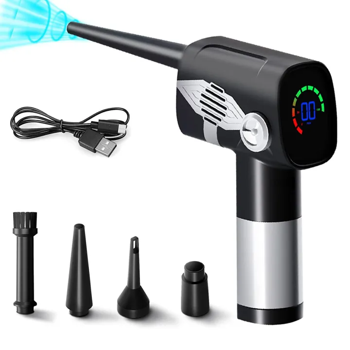 Compressed%20Air%20Duster%20Keyboard%20Cleaner%20Portable%20Cordless%20Computer%20Dust%20Blower%20with%20Battery%20Display,5-Gear%20Speed%20-%20Image%203