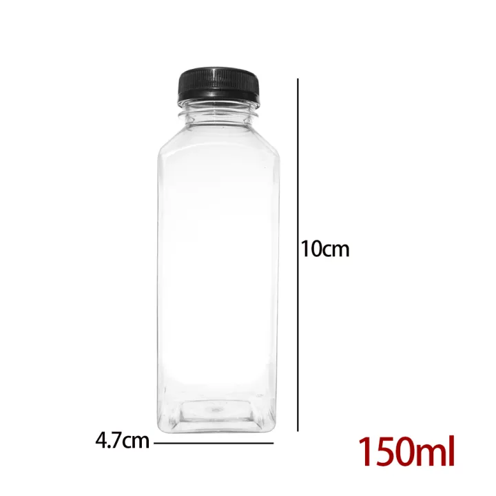 Eco-friendly%20100ml%20250ml%20350ml%20500ml%20Square%20Transparent%20PET%20Juice%20Plastic%20Drink%20Bottle%20with%20Lid%20-%20Image%209