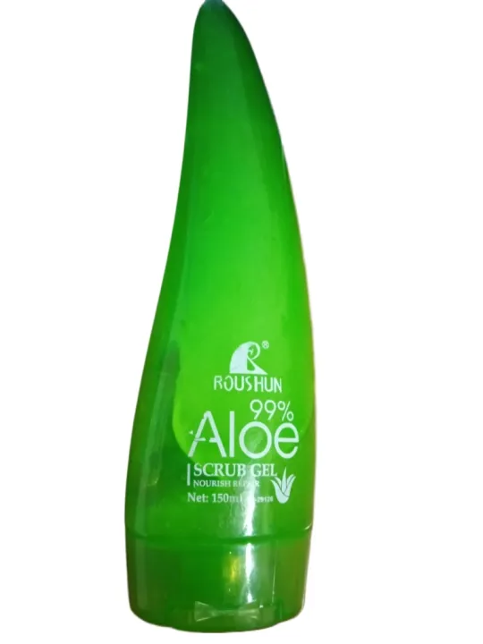 Roushun 99% Aloevera Nourish Repair Scrub Gel 150ml