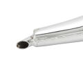 Half Moon Silencer Aluminum Alloy Rustproof Durable Exhaust Muffler Noise Reduction 40mm for 49-80CC 2Stroke Motorcycles. 