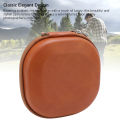 Camera Filter Storage Bag PU Leather Lens Filter Carry Case Shockproof 5 Layers with Zipper for Filters Up To 112mm. 