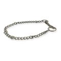 Dog Steel Necklace Chain with Lock Dog Training Choke Collar Adjustable Stainless Steel Chain Slip Collar Best for Puppys Dogs Steel Choker Chain. 