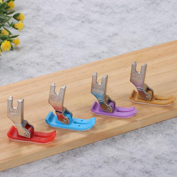 Industrial Plastic MT-18 Sewing Machine Presser Foot Oxford Presser Foot For Light Fabric Industrial Presser Foot Wear-Resistant Leather Presser Foot