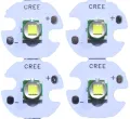 1PCS CREE XML XM-L T6 LED U2 10W Cold White Warm White High Power LED Emitter Diode with PCB for Torch. 
