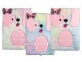 Notebook Diary Autograph A5 Plushy Faux Fur Soft Cover Cute Puppy Dog Design. 