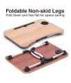 Laptop Desk Foldable Bed Table Folding Breakfast Tray Portable Lap Standing Desk for Bed/Couch/Sofa/Floor. 