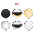 110cm 5 in 1 Photo Background Panels Photography Reflector Board Set. 