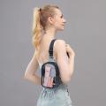 Waterproof Chest Bag Shoulder Bag For Sports Chest Hanger Shoulder Bag Mini Transparent Messenger Bag Waterproof Transparent Chest Bag. 