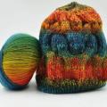 1 Rolls 50g/ball Rainbow Yarn Wool Crochet Yarn Fancy Lana Knitting Yarn Croche Laine Hand Knitting Colorful Soft Fine. 