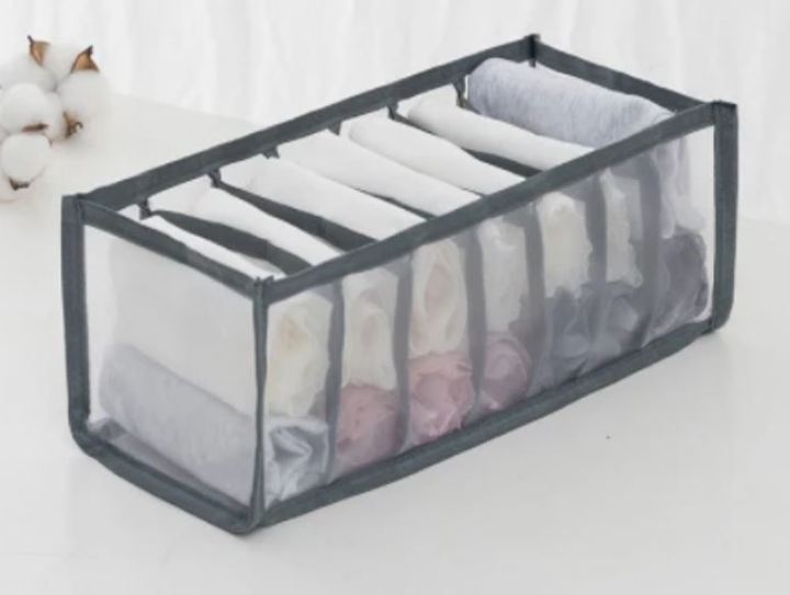 11 Compartment Underwear Storage Mesh Box - Organize Your Intimates with Ease