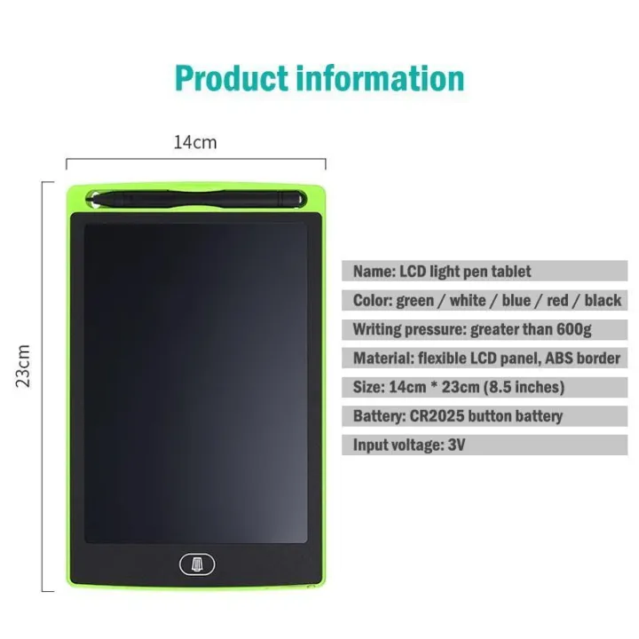 8.5%20Inch%20LCD%20Writing%20Tablet%20Pad%20for%20Boogie%20Board%20Simple%20Style%20Cards%20Stylus%20Kids%20Writing%20Board%20Gifts%20with%20Optical%20Pen%20Does%20Not%20Hurt%20The%20Eyes%20No%20Radiation%20-%20Image%204