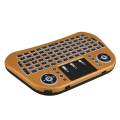 Portable Mini Wireless 2.4G Colorful Backlit Touchpad Keyboard With Mouse For PC / Mac/ Android TV BOX/ TV Box. 