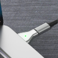 USB Type C Magnetic PD Adapter 100W for Magsafe 2 MacBook Air Pro LED Indicator Fast Charging Plug Converter. 