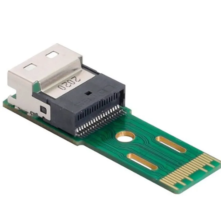 SFF-8654 4i X4 Interface Test Protection Card Adapter, 38PIN SFF8654 ...