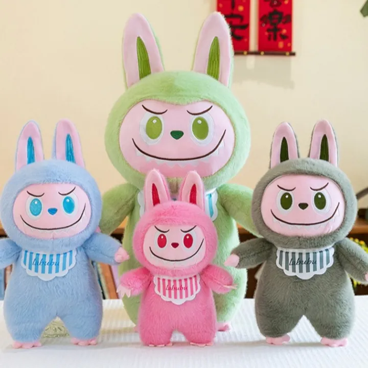 Labubu Doll Toy Big Eye Labubu Plush Stuffed Doll Stuffed Cartoon ...