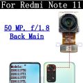 Original Rear Camera For Xiaomi Redmi Note 11 Pro+ 11S 4G 5G Wide Back Front Camera Module Flex Cable Spare Parts. 