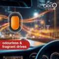 Godrej aer O Hanging Car Air Freshener Gel | Car Accessories | Musk After Smoke (7.5G) FROM INDIA. 