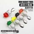 Mini Rabbit Frog Thunder Frog Lure Frog Black Fishing Long Casting Black Fishing Tool Simulation Fake Bait Multiple Colors Sequins [Top-notch quality]. 