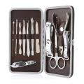12 In 1 Nail Care Manicure Set / Pedicure Tool For Cutting - Silver. 