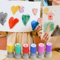 6 Teacher seals, Commendation Award Seal, Teacher Evaluation Award Cartoon seal, transparent storage box for t. 