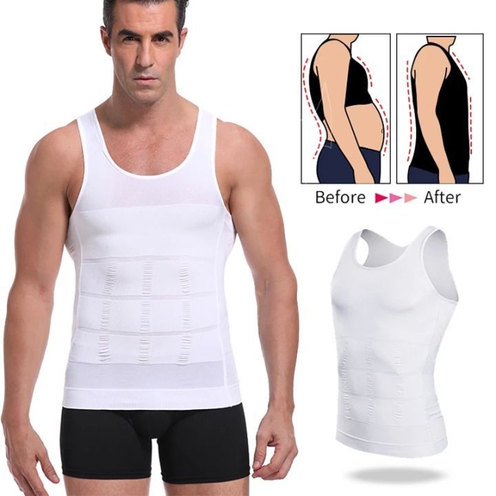 Slim N Lift Men Body Shaper Slimming Vest Slimming Shirt for Mens Body Shaper Vest Waist Controller