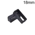 【ZIME】Variety 2pcs 14mm-26mm Rubber Silicone Watch Band Loop Strap Small Holder Locker Keeper  14mm. 