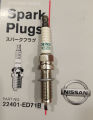 Nissan Spark Plug 4pcs 22401-ED71B NGK DILZKAR6A11 DENSO FXE20HE11 For X-Trail. 
