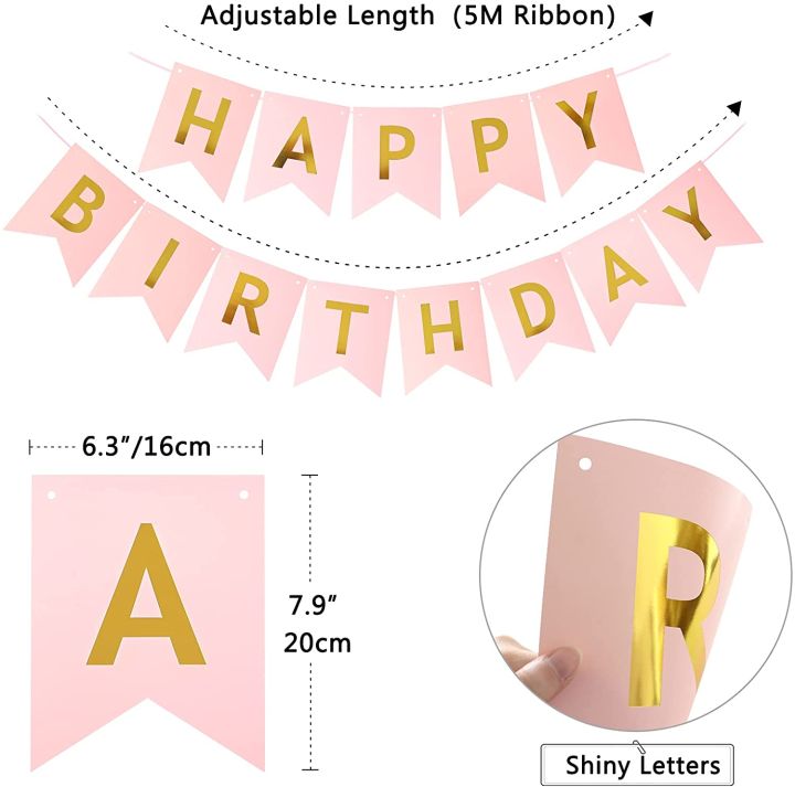 HAPPY%20BIRTHDAY%20Pink%20Decoration%20Kit%20-%20Happy%20Birthday%20Banner,%20Pink%20And%20White%20Latex%20Balloons,%20Gold%20Latex%20And%20Confetti%20Balloons%20For%20Birthday%20Celebrations%20-%20Image%206