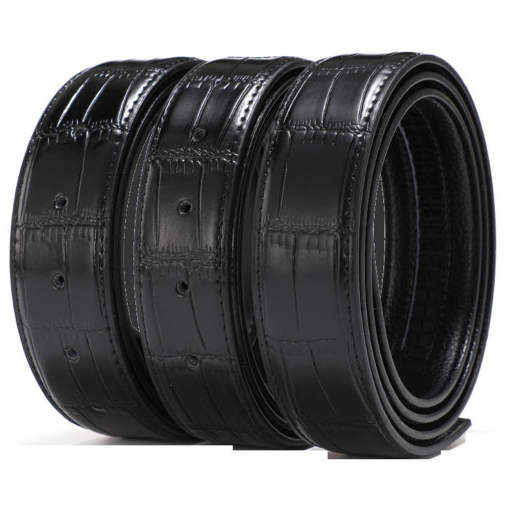 Jeans%20Accessories%20Belt%20Buckle%20Versatile%20Groove%20Head%20Headless%20Leather%20Belt%20Black%20Belt%20Pin%20Buckle%20Crocodile%20Pattern%20for%20Office%20Wear%20Business%20Professionals%20Formal%20Occasions%20Casual%20Outfits%20Fashion%20-%20Image%203