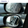 Nano Coated 4 Pcs Protective Film For Vehicle,Car Rear view Mirror And Side Windows,Anti Fog Glare Rainproof Waterproof Mirror Film Sticker. 