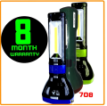 AIKO Torch Rechargeable & Flashlight with Emergency side lamp.  Hi power & High-quality product  ( 7 MONTH WARRANTY ). 