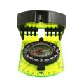 Compass Scale Map Ruler Mirror Compass With Flip Multifunctional For Outdoor Hiking Camping Survival Guiding Tool Compass. 