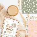 12Inch X 12Inch Cute Patterned Cardstock Scrapbooking Paper, Cardmaking Craft Paper Pack 24Pcs. 