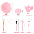 DIY Facial Mask Mixing 10 In 1 Tool Kit. 